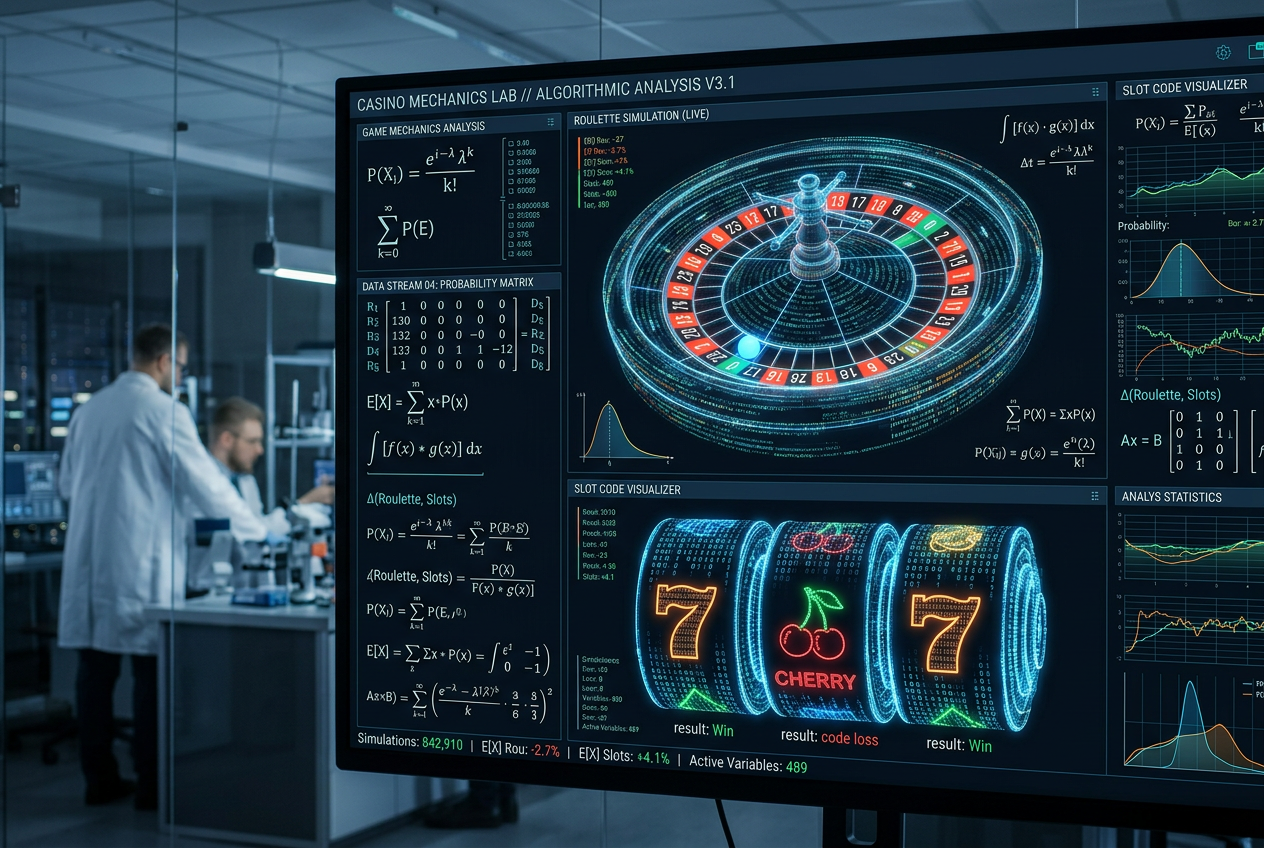 Diagnostyka mechaniki kasyna i algorytmy RNG